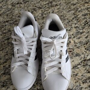 Adidas White and Black Sneakers